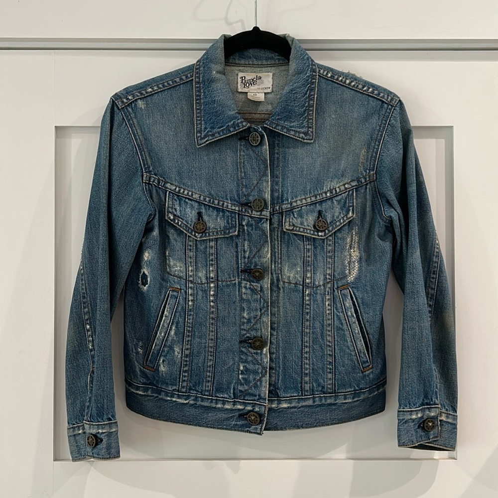 Pamela Love x J. Crew Collaboration Vintage Jean Jacket